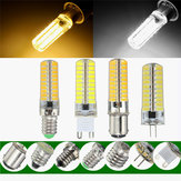 Ampoules LED E11 E12 E14 E17 G4 G9 BA15D 2,5W dimmables en blanc chaud pur avec base en silicone, AC110V