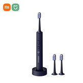 XIAOMI MIJIA T700 Sonic Elektrikli Diş Fırçası Dişler IPX7 LED Ekran Beyazlatma Akıllı Ultrasonik Titreşim Ağız Temizleyici Fırça