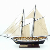 Kits de montaje de barcos de madera clásicos para modelismo naval, escala 380x130x270mm. Decoración de modelos de barcos de vela
