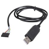 Módulo adaptador USB para série FT232RL FTDI de 6 pinos USB TO TTL RS232 Cabo