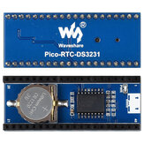 Catda® Pico RTC Clock Expansion Board Module High-precision DS3231 Chip 12C Interface for Raspberry Pi Pico