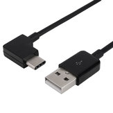 USB3.1急速充電90度Type CMacbook用データ充電同期ケーブル27CMSamsung Letv