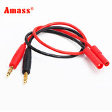 Amass 4MM Bullet Banana Connector 14AWG 30CM Charging Cable Wire