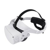 Verstellbares, gepolstertes Kopfband für Oculus Quest 2 VR-Brillen, das keinen Druck ausübt und die Unterstützungskraft erhöht, für eine gleichmäßige und ergonomische Komfortpassform.