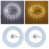 33W 5730 SMD LED Dvojité panelové kruhy Annular Stropní svítidla Stolní lampa