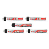 5Pcs GAONENG 3.8V 260mAh 30C / 60C Batterie Lipo pour Eachine US65 UK65 URUAV UR65 Mobula7