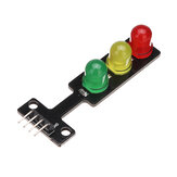 Module d'affichage de feu de signalisation à LED 5V, blocs de construction électroniques Geekcreit pour Arduino - produits compatibles avec les cartes Arduino officielles