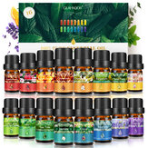 Ensemble de 16 huiles essentielles naturelles pures pour diffuseurs d'arôme d'aromathérapie
