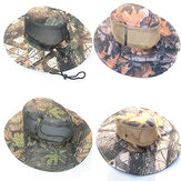 Outdoor campeggio Cappello da escursionismo Cappello Bush Hat Cappello mimetico tattico militare per la caccia 