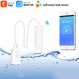 Wale Tuya WiFi Graffiti Waterlekkage Alarm Sensor Overloop Water Overstromingen Water Level Alarm Sensor Werkt Met Google Smart Life