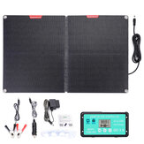Sklopný solárny panel ETFF 12V 60W 30A 60A 100A Vodotesný vonkajší nabíjač batérií pre mobilné telefóny, power banky, fotoaparáty, tablety, notebooky a autá s ovládačom PD QC3.0 MTTP