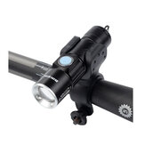 XANES® XL33 650LM Scheinwerfer Wasserdichte USB Wiederaufladbare Taschenlampe Mit Halterung Motorrad Xiaomi E-Roller Fahrrad Radfahren