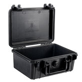 Caixa de armazenamento de saco de caixa de armazenamento de fotografia de lente de câmera rígida impermeável para transporte com esponja de 210x165x85mm