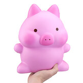 Гигантская пухлая 26 см свинья свинья кавайный розовый свинтус пахнущий медленно поднимающийся отскок джамбо милые игрушки