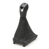 5 Speed Gear Stick Shift Knob Gaiter Frame Black For Skoda Octavia Superb & Yeti
