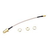 RJXHOBBY MMCX to SMA Female 60mm Low Loss FPV Antenna Extension Cable Adapter For FPV RC Drone