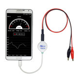 VoltOTG USB Spanningsmeter OTG Interface Android-telefoon USB Tester Voltmeter -40~ 40V DC Functie voor het opslaan van gegevens Voltmeter