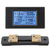 Multimetro digitale multifunzione DC da 100 A per misurare energia, voltaggio e corrente con shunt da 100 A