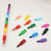 Crayon Coloração Criativa 12 Cor Crayon Pintura Varanda Caneta Estudante Papelaria