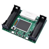 バングッド5V LCDディスプレイ18650リチウムバッテリー容量テスターパワーディテクターモジュール2ウェイ充電放電タイプcポート