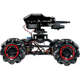 YOUFUN DIY Smart Robot Car Programmable Bluetooth APP Control Water Ball Shooting Robot Car With Omni Wheels