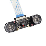 Catda C1130 Gece Görüşü Kamera Modülü HD Video OV5647 Sensörüyle Entegre IR-Kesimli Raspberry Pi 4B için Webcam Kiti