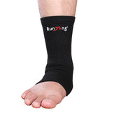 1個の弾性足首サポートフットラップスリーブ包帯ブレースサポート保護スポーツ救済痛