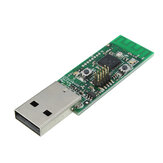 Placa base desnuda del analizador de protocolo de paquetes inalámbricos CC2531 Sniffer, módulo de interfaz USB Dongle