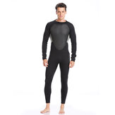 3mm Men Wetsuits Super Stretch Full Body Diving Suit Adjustable Snorkeling Swimming Long Sleeve