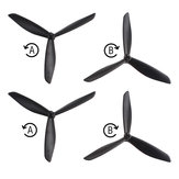 4pcs Hubsan H109S X4 Spare Parts Upgraded Triangle Propellers Blade CW CCW 
