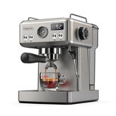 [EU/AE Direct] HiBREW H10A 20Bar Halbautomatische Espressomaschine mit einstellbarer Temperatur. 58mm Siebträger. Kalt-/Heißkaffeemaschine