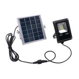 Refletor Solar 10W 20LED SMD5730 à prova d'água IP65 com Controle Remoto + Temporizador + Controle de Luz