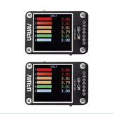 2pcs URUAV MC-6S 1-6S lipo Batterie testeur de signal de récepteur de contrôle de tension
