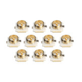 10 PCS U.FL IPEX IPX Connector with Mounting Pedestal Plate SMT Solder Paster 20279-001E-01 for FPV Antenna RC Drone