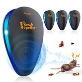GARPROVM 4 Stück Ultraschall-Insektenschutz Elektronische Mücken-Mäuse-Fliegen-Kontrolle Outdoor-Camping-Garten