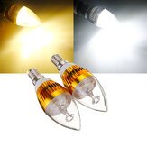 Dimmbare E14 6W LED Weiße Warmweiß-LED-Kerzenlampe 220V