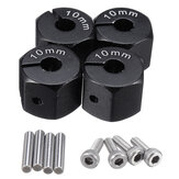 4PCS 10mm Thickness 12mm Widen Metal Adapter for 1/10 SCX10 CC01 WRAITH 90027 90034 Rc Car Parts