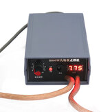 5000W Mini-Punktschweißgerät Hochleistungs-Handpunktschweißgerät für 18650 Batterie Schweißwerkzeuge für 0,1/0,15/0,2/0,25 mm Nickelstreifen 0-800 A Strom einstellbar