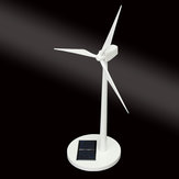 Új Science Toy asztali modell, napenergiával működő szélmalmok / szélturbinák és ABS műanyagok