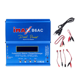 IMAX B6AC 80W 6A Caricabatterie di bilanciamento aggiornato con scarico per batterie Lipo/Li-ion/LiFe/NiMh