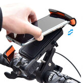 حامل هاتف الدراجة ACRUNU قابل للتعديل بمقاس 4.7-7 بوصة مقاوم للصدمات للهاتف النقال على مقود الدراجة إطار الملاحة تركيبة الدراجة دوران 360 درجة ملحقات