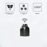Mini Wifi Kamera Kablosuz 1080P Gözetim Güvenlik Gece Görüşü Hareket Algılama 160 Derece Ses Kaydı Google Play Kamcorder Bebek Monitörü IP Kamera