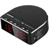 LEADSTAR 962.482 Draagbare draadloze Bluetooth-luidspreker LED-wekker TF-kaart FM-radio Subwoofer