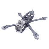 TEOSAW Dipper 5 230mm Wheelbase 5mm Arm Thickness X Type 5 Inch Freestyle Frame Kit Support VISTA / DJI Air Unit for RC Drone FPV Racing