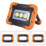 IPRee® COB LED Outdoor Work Light 3 Modes Flashlight Searchlight Battery Powerd Lamp Camping Emergency Lantern