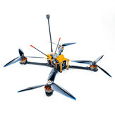 Drone de Corrida FPV DarwinFPV Darwin129 de Longo Alcance de 7 Polegadas 4S PNP Carga Útil de 2KG com Motor Brushless 2507 1800KV e GPS M80