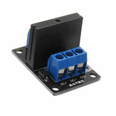 Módulo de relé de 1 canal de 12V com gatilho de nível alto 240V2A Geekcreit para Arduino - produtos que funcionam com placas oficiais Arduino