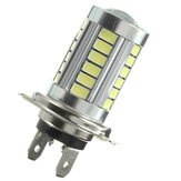 H7 5630 33 SMD Beyaz LED Araç Lensi Gündüz Farı Sis Farı Lambası