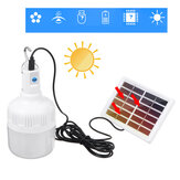 80W Wasserdichte USB-Ladende Solar-Campinglaterne Solarleuchte Angellampe Hängende Beleuchtung