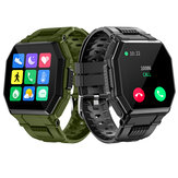 [bluetooth Call] Bakeey S9 Full Touch Screen Coração Taxa de pressão arterial Monitor de oxigênio em vários idiomas Dials de APP Push BT5.0 Smart Watch